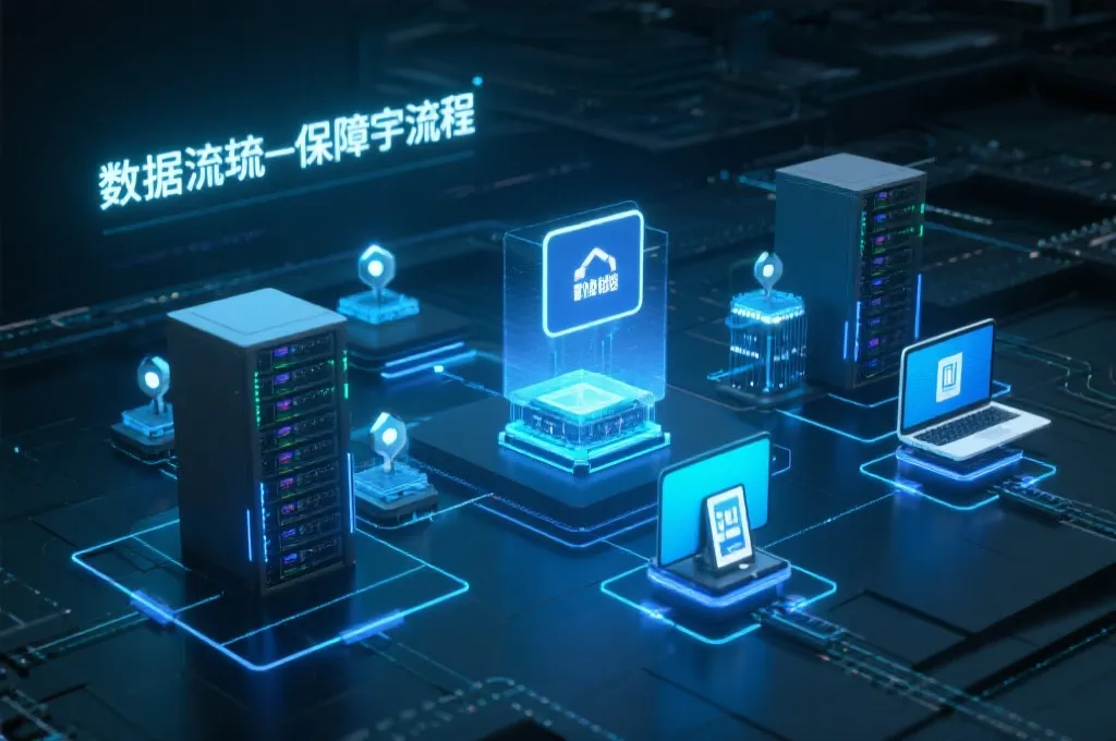 数据流转与安全保障流程图